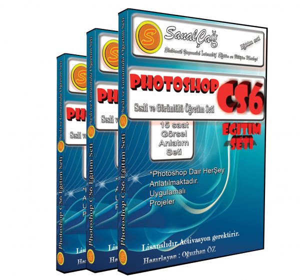 Photoshop CS6 Görsel Eğitim Seti