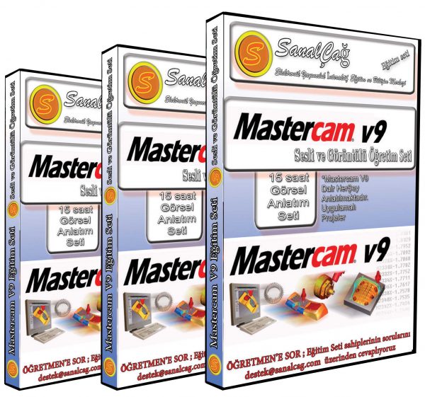 mastercam v9 egitim seti